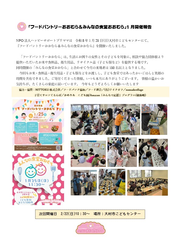 2026年1月25日 つながるマルシェ報告書